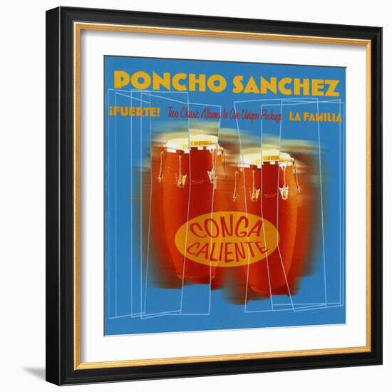 Poncho Sanchez - Conga Caliente-null-Framed Art Print