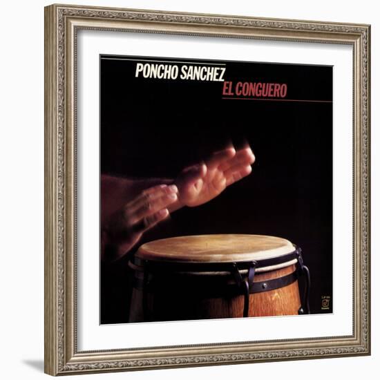 Poncho Sanchez - El Conguero-null-Framed Art Print