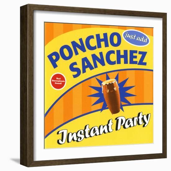 Poncho Sanchez - Instant Party-null-Framed Art Print