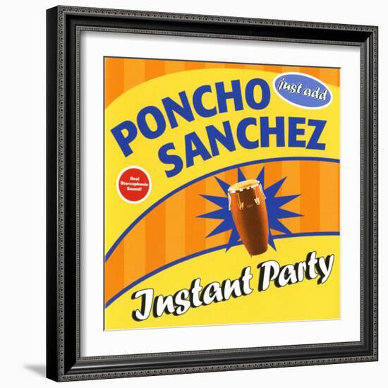 Poncho Sanchez - Instant Party-null-Framed Art Print