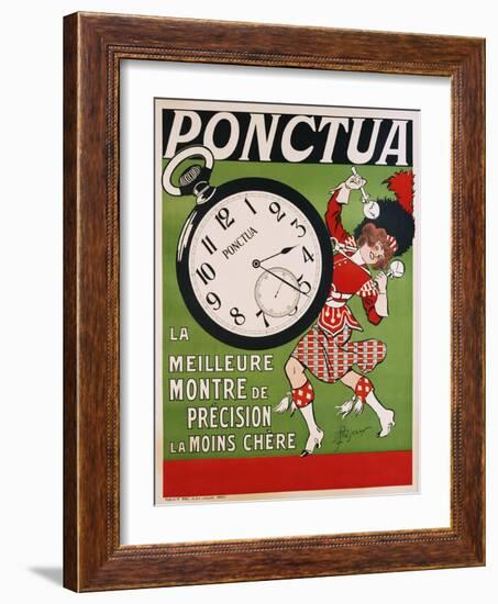 Ponctua Poster-Rene Prejelan-Framed Giclee Print