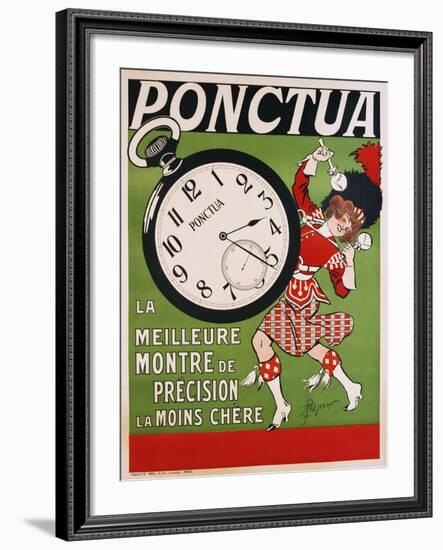 Ponctua Poster-Rene Prejelan-Framed Giclee Print