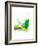 Pond Fireworks-Jaime Derringer-Framed Giclee Print