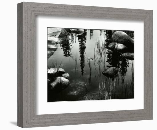 Pond, High Sierra, 1963-Brett Weston-Framed Photographic Print