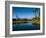 Pond in a Golf Course, Desert Princess Country Club, Palm Springs, Riverside County, California-null-Framed Photographic Print