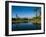 Pond in a Golf Course, Desert Princess Country Club, Palm Springs, Riverside County, California-null-Framed Photographic Print