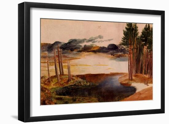 Pond in the Wood, C.1496-Albrecht Dürer-Framed Giclee Print