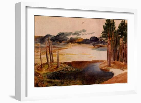 Pond in the Wood, C.1496-Albrecht Dürer-Framed Giclee Print