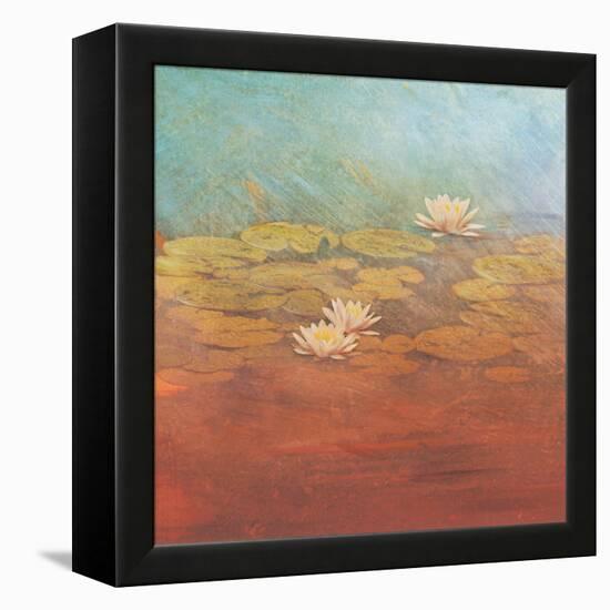 Pond Lilies I-Amy Melious-Framed Stretched Canvas