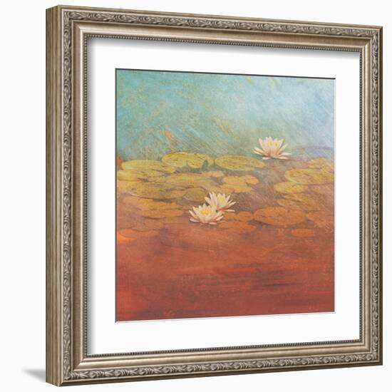 Pond Lilies I-Amy Melious-Framed Art Print