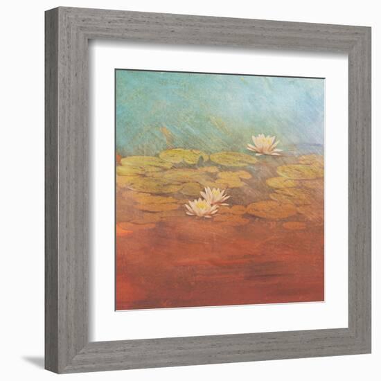 Pond Lilies I-Amy Melious-Framed Art Print