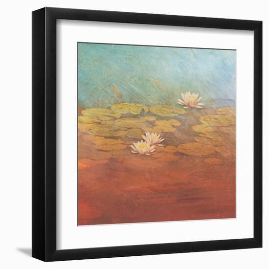 Pond Lilies I-Amy Melious-Framed Art Print