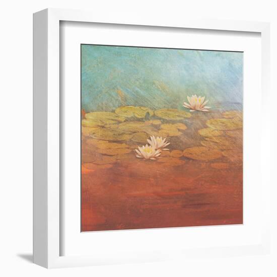 Pond Lilies I-Amy Melious-Framed Art Print