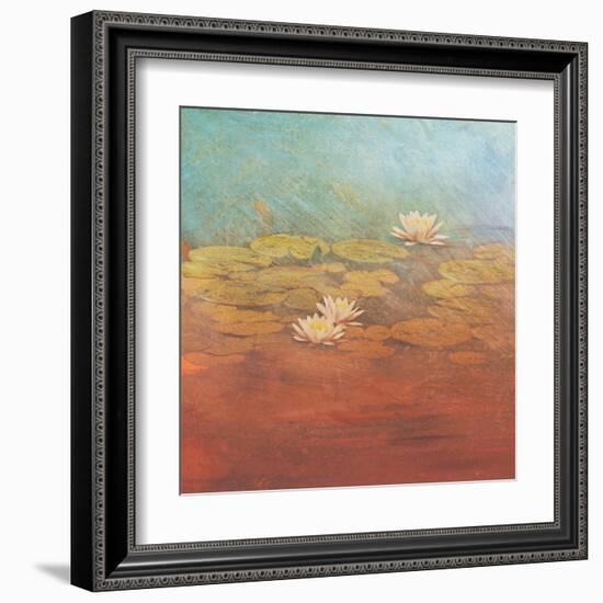 Pond Lilies I-Amy Melious-Framed Art Print