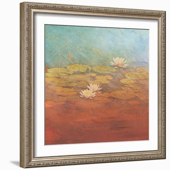 Pond Lilies I-Amy Melious-Framed Art Print