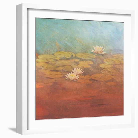 Pond Lilies I-Amy Melious-Framed Art Print