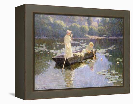 Pond Lillies-Abbott Fuller Graves-Framed Premier Image Canvas