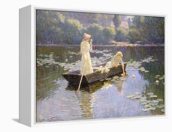 Pond Lillies-Abbott Fuller Graves-Framed Premier Image Canvas