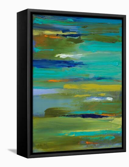 Pond of Color-Lanie Loreth-Framed Stretched Canvas