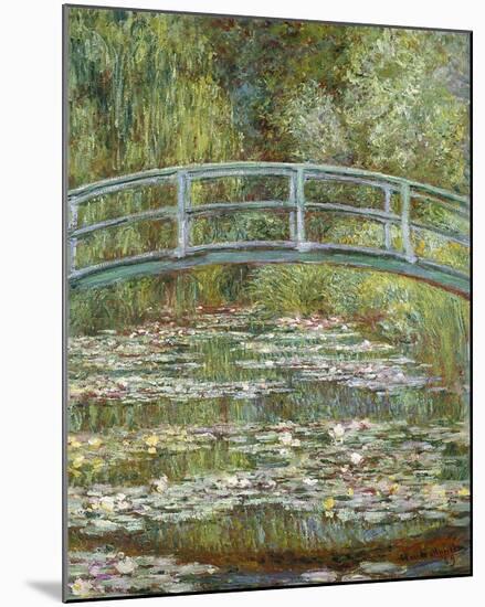 Pond of Water Lilies-Claude Monet-Mounted Art Print