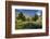 Pond, Reeds and Poplar Trees, Bannockburn, Central Otago, South Island, New Zealand-David Wall-Framed Photographic Print