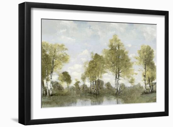 Pond Reflection I-Christy McKee-Framed Art Print