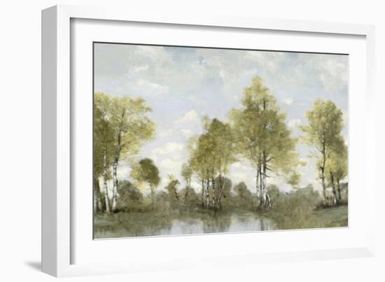 Pond Reflection I-Christy McKee-Framed Art Print