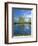 Pond Reflects Aspen & Cirrus Clouds at Sunrise on Steens Mountain, Oregon, USA-Scott T^ Smith-Framed Photographic Print