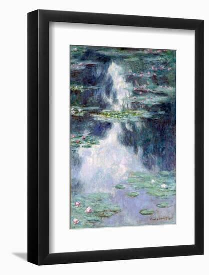 Pond with Water Lilies by Claude Monet-Fine Art-Framed Photographic Print