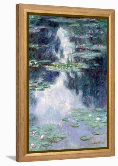 Pond with Water Lilies by Claude Monet-Fine Art-Framed Premier Image Canvas