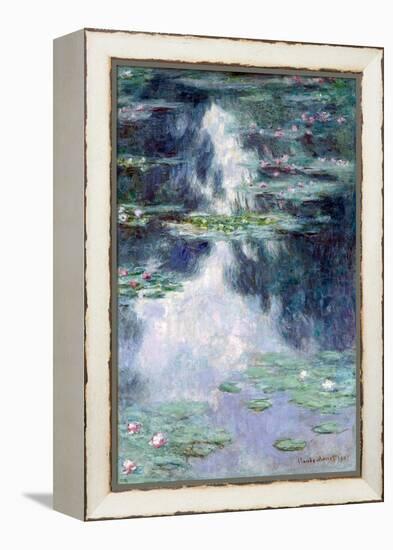 Pond with Water Lilies by Claude Monet-Fine Art-Framed Premier Image Canvas