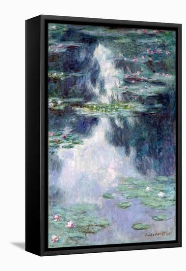 Pond with Water Lilies by Claude Monet-Fine Art-Framed Premier Image Canvas