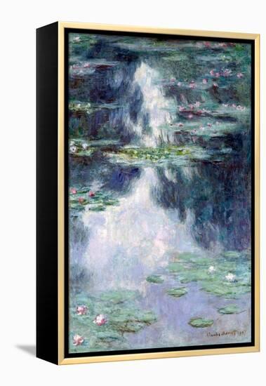 Pond with Water Lilies by Claude Monet-Fine Art-Framed Premier Image Canvas