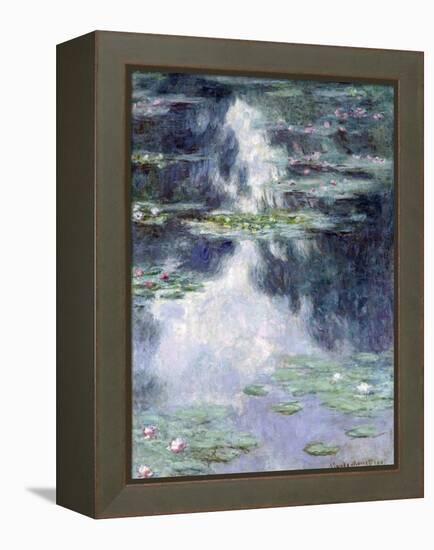 Pond with Water Lilies-Claude Monet-Framed Premier Image Canvas