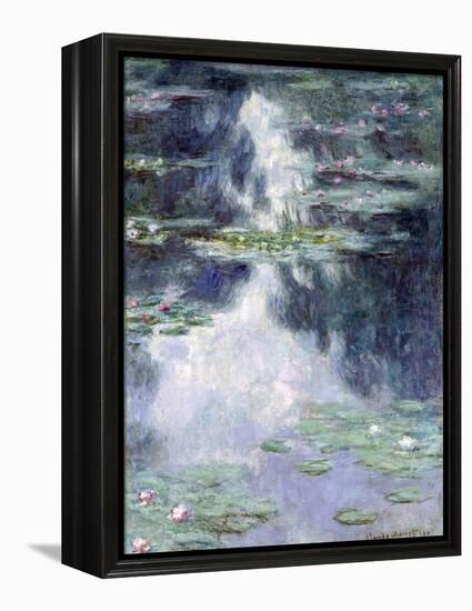 Pond with Water Lilies-Claude Monet-Framed Premier Image Canvas