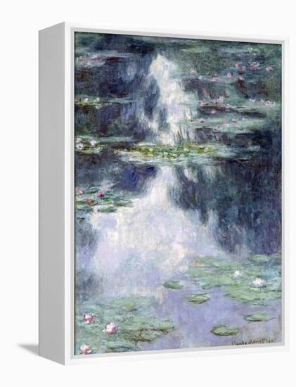 Pond with Water Lilies-Claude Monet-Framed Premier Image Canvas