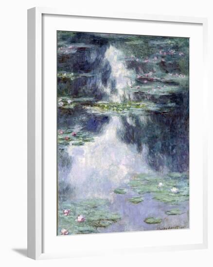 Pond with Water Lilies-Claude Monet-Framed Giclee Print