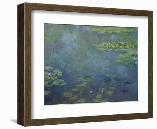 Pond with Water Lilies-Claude Monet-Framed Giclee Print