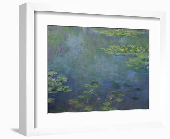 Pond with Water Lilies-Claude Monet-Framed Giclee Print