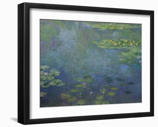 Pond with Water Lilies-Claude Monet-Framed Giclee Print