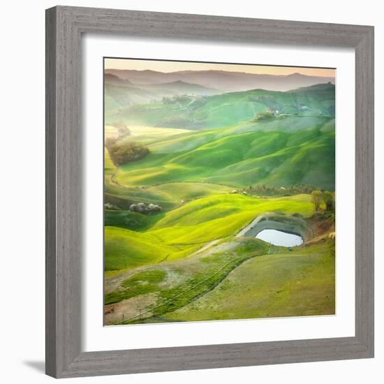 Pond-Marcin Sobas-Framed Photographic Print