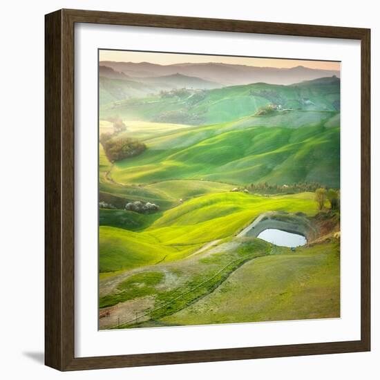 Pond-Marcin Sobas-Framed Photographic Print