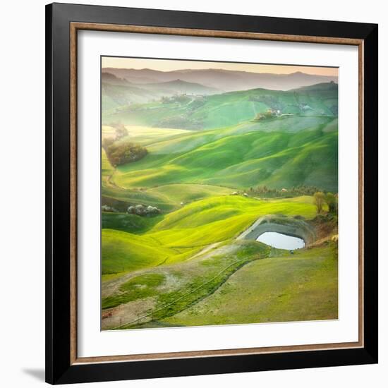 Pond-Marcin Sobas-Framed Photographic Print