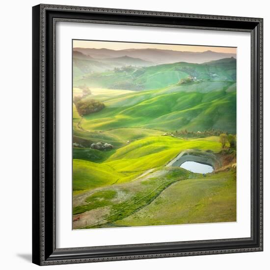 Pond-Marcin Sobas-Framed Photographic Print