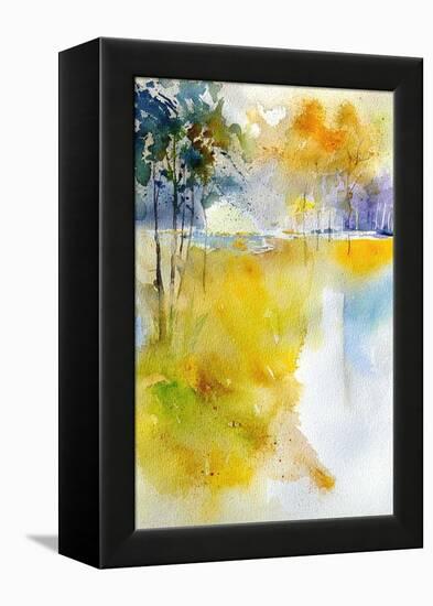 Pond-Pol Ledent-Framed Stretched Canvas