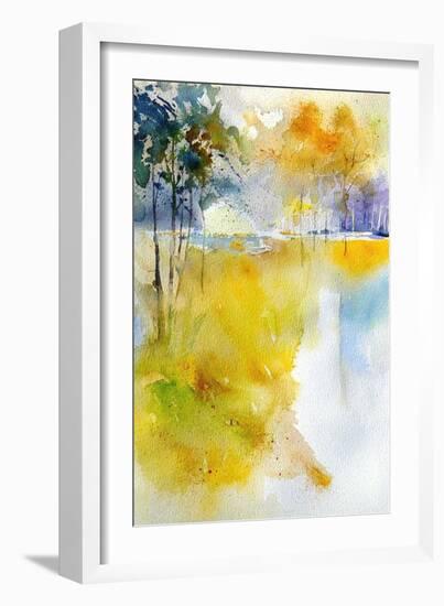 Pond-Pol Ledent-Framed Art Print