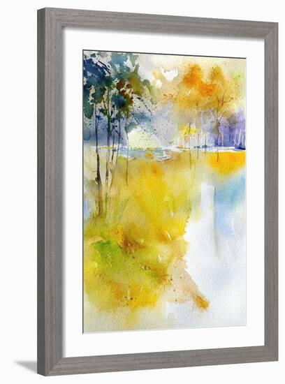 Pond-Pol Ledent-Framed Art Print