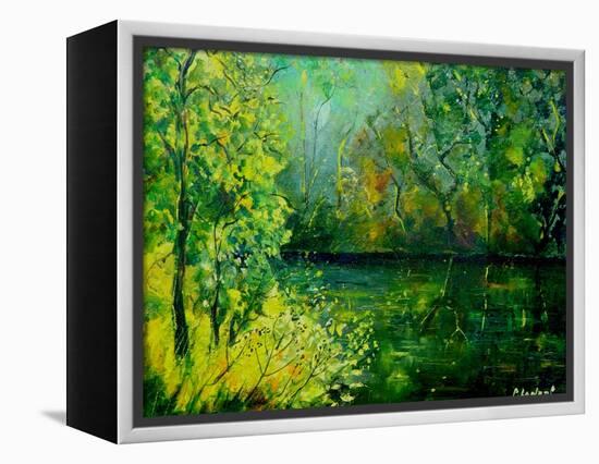 Pond-Pol Ledent-Framed Stretched Canvas