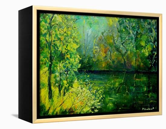 Pond-Pol Ledent-Framed Stretched Canvas