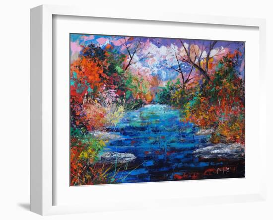 Pond-Joseph Marshal Foster-Framed Art Print